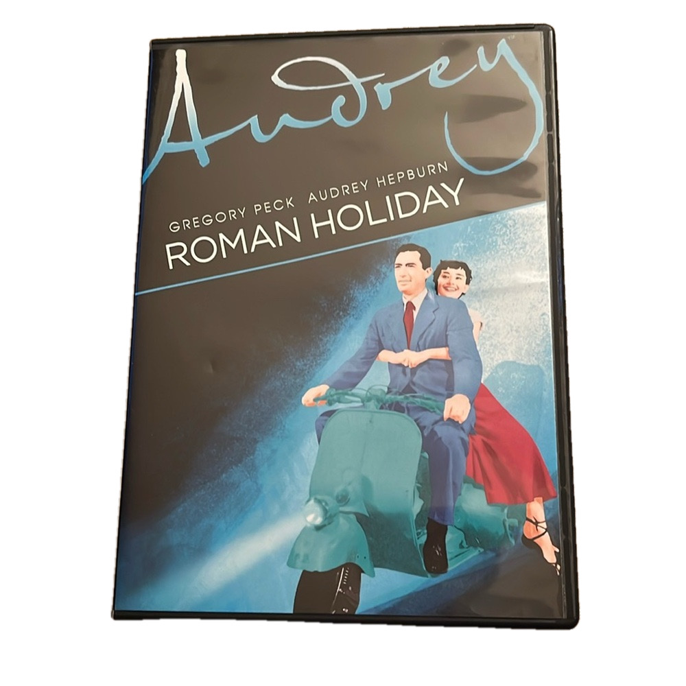 Roman Holiday, DVD featuring Gregory, Peck and Audrey Hepburn